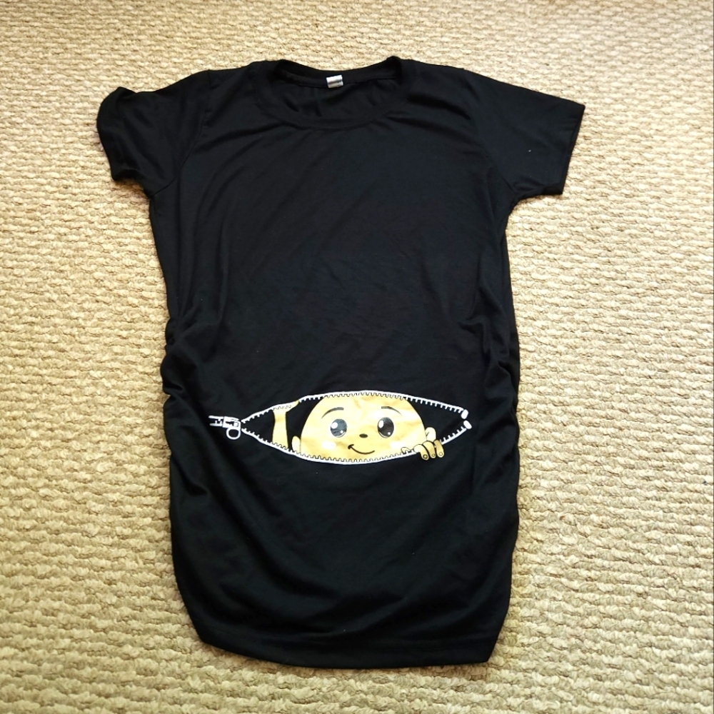 Size Small Cute Baby Maternity top